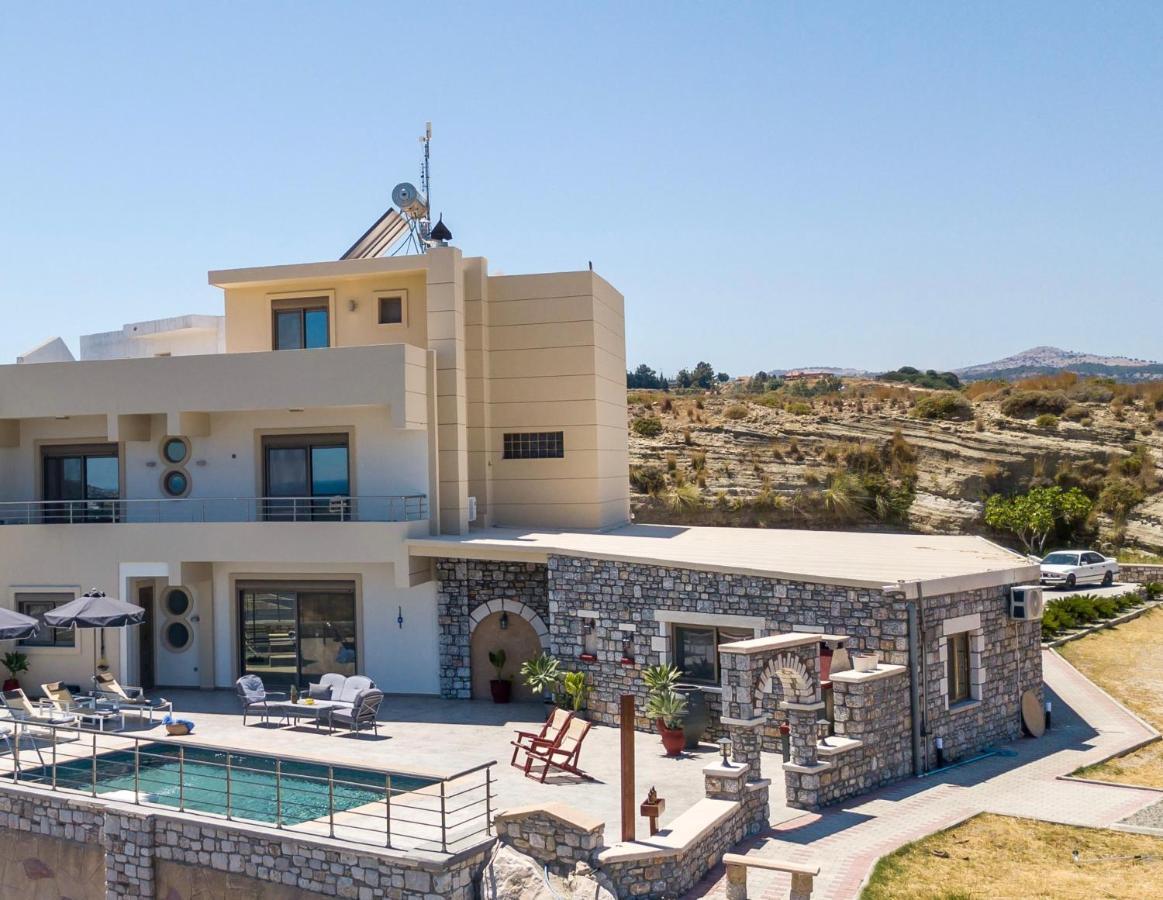Des & Coo Luxury Villa With Private Pool ファリラキ エクステリア 写真